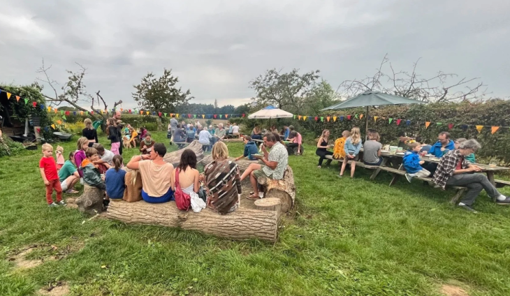 De boerenmarkt op het veld van BoerEnCompagnie